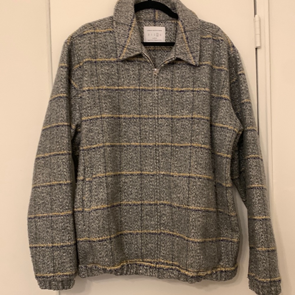 Urban Outfitters Plaid Bomber
